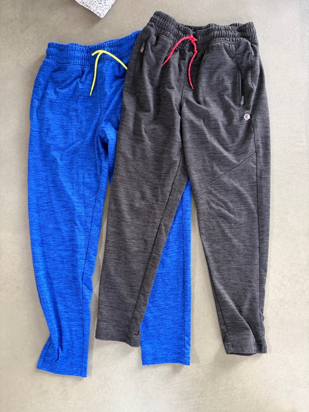 Champion Kids Joggers in Royal Blue and Charcoal